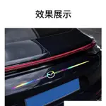 SILI 下殺超殺【貼紙】LOGO貼紙 BMW/TOYOTA/BENZ七彩反光車貼 劃痕貼 鐳射貼紙 文字創意車身貼紙