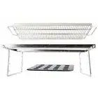 Kings Premium Stainless Steel Firepit Grill for Kings Stainless Steel Firepit