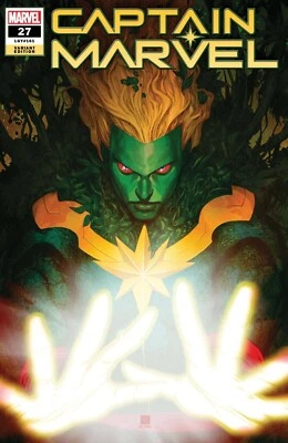 Captain Marvel #27 Bernard Chang Man-Thing Marvel 2020 - NM or Better