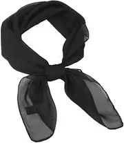 [HilyBony] Chiffon-Scarf for Womens Polka-Dot-Square-Handkerchief Lightweight Soft Neck Scarf(25 * 25'')