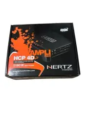 New HERTZ HCP4D AMP 4CHANNEL 580W RMS COMPONENT SPEAKERS CLASS D CAR AMPLIFIER.