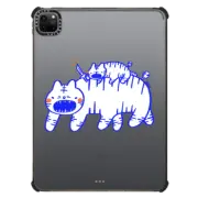 iPad Pro 11-inch (3rd/4th gen) iPad Impact Case tigers by smoleart