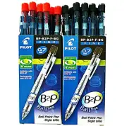 Pilot B2P Recycled ballpoint 0.7 x 20 pen set (10 x BLACK + 10 X RED)