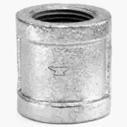 Anvil 8700133757, Malleable Iron Pipe Fitting, Coupling, 1-1/2" NPT Female,