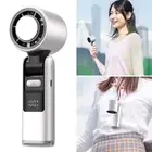 USB Powered Ice Sensation Cold Fan Digital Display Neckloop Fan Travel