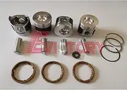 for yanmar Tractor Parts 4TNE82A 4TNE82 Connecting Rod Piston Ring crankshaft conrod Bearing