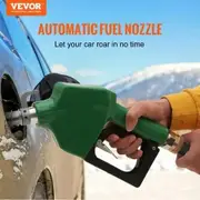 Automatic Fuel Nozzle, 3/4" NPT Inlet Thread & 15/16" Spout, 16 GPM Max Flow Rate, Auto Shut Off, Aluminum & PVC Gas Pump Handle with 360° Swivel for Gasoline Diesel Kerosene Biodiesel Refilling