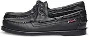 [Sebago] Men's Docksides Boat Shoe,Black