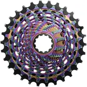 SRAM RED XG-1290 Cassette - 12-Speed, 10-33t, For XDR Driver Body, Rainbow, E1