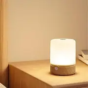 [Shenzhi Tech] Sensor Night Light, Touch Control Table Lamp, LED Night Light, RGB Dimmable Color Changing lamp, USB Rechargeable, for Bedroom Living Room Office and Camping