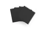 Bopeep 4PCS EVA Foam Play Mat 60x60 Black