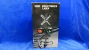 HOLLYWOOD RAIL ROAD CROSSING FLASHING GREEN & RED LIGHTS TOY TRAIN DESK TOP NIB