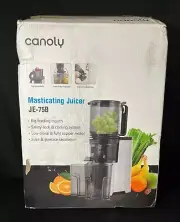 CANOLY Masticating Juicer JE-75B, NEW IN BOX