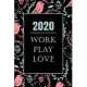 2020 Weekly Planner with Mood Tracker: Cute 2020 At a Glance Weekly Planner Pages with To Do List and Mood Tracker Charts