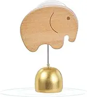 Shop Owner Bell Door Opening Wooden Doorbell Suction Cup Doorbell Wooden Beauty Brass House Doorbell Entrance Reminder