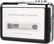 Wendry Cassette to MP3 Converter, Portable USB Tape to MP3 Capture Converter, Stereo Audio Music Player Cassette Player