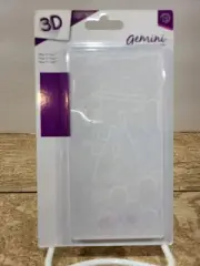 Gemini by Crafters Companion 3D Embossing Folder-Pop 'n Fizz NIB
