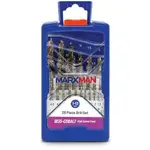 MARXMAN 25 Piece 1-13mm HSS Cobalt Jobber Drill Bit Set MCOBSET25PC