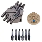 Distributor Rotor Cap & Spark Plugs Kit ACDelco For GMC Jimmy V6 4.3L 1995