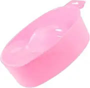 Home Use Soak Bowl for Nail Art Nail Polish Remover Bowl for Manicure Tools Watermelon Red