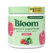 Bloom Nutrition Superfood Greens Powder Berry 30 Servings