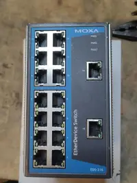 在飛比找露天拍賣優惠-【嚴選特賣】MOXA EDS-316一塊,圖片實拍,需要的聯