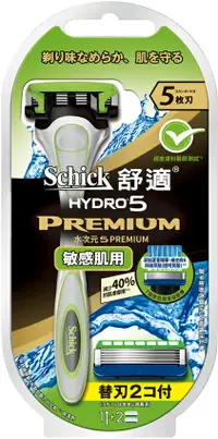 在飛比找樂天市場購物網優惠-【Schick舒適牌】水次元5 PREMIUM 刮鬍刀(敏感