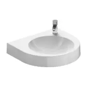 Duravit Architec 57.5cm Home Ceramic Wall Bathroom Basin/Sink Alpin White 044958