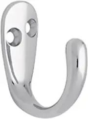 Single Prong Robe Hook - Polished Chrome