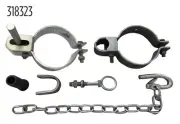Cyclone Gate Fitting 100nb 318323 Industrial Fencing Agriculture Fence Farming