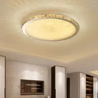 在飛比找松果購物優惠-燈 燈具 60CM 單色光 臥室燈 現代簡約超薄圓形水晶吸頂