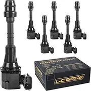 Set of 6 Ignition Coil Pack Fits for 2003 2004 2005 2006 2007 2008 Nissan 350Z Infiniti FX35 G35 M35 V6 3.5 Coil Packs Replaces# UF401, 22448AL61C