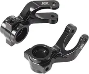 KYX Racing Aluminum Front Steering Knuckle Set Upgrades Parts Accessories for 1/10 RC Car ARRMA Fury Mega