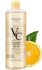 VC Toner Intensive Brightening, [New] Vitamin C Moisturizing Toner, 500 ml (17.6 fl oz) – Hydrating Facial Toner with Hyaluronic Acid & Centella Asiatica,1Pcs