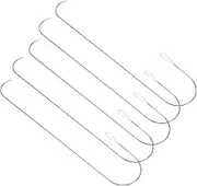 VILLFUL Metal Beading Needles Set 5pcs Beading Tools Bead Threader Ideal for Jewelry Making and Bead Crafting