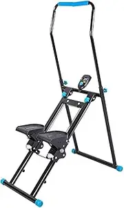 Vertical Climber Machine Exercise Machine Foldable Antislip Home Stepper Climbing Machine for Men Women Small Space Dorm Room