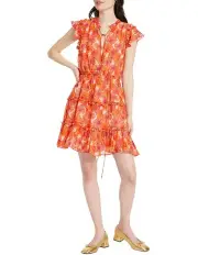 [Marcs] Bloom Shake The Room Dress in Orange