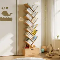 在飛比找樂天市場購物網優惠-APP下單享點數9% 簡易樹形小書架置物架落地臥室閱讀架客廳