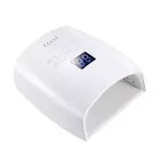 Cordless Wireless Rechargeable LED/UV Nail Lamp Gel Polish Nail Dryer White 48W