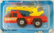 Hot Wheels 1986 Flame Stopper Mint on Cut Card Fire Engine Rescue Unit