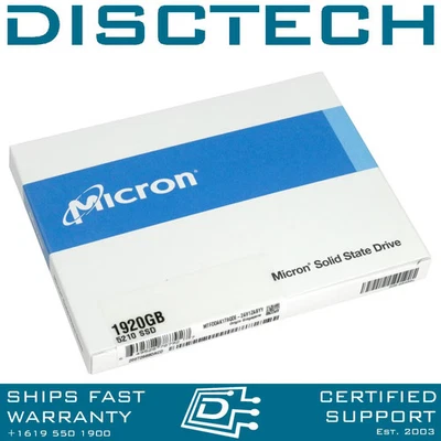 Micron 5210 ION MTFDDAK1T9QDE-2AV1ZABYY 1.92TB 2.5" QLC Very RI SATA SSD