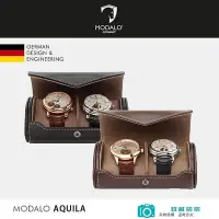 在飛比找Yahoo奇摩拍賣-7-11運費0元優惠優惠-德國MODALO手錶收納盒1單2位裝腕錶禮盒便攜包簡約皮默達