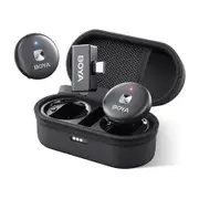Wireless Lavalier Microphone for Android Type C Phone Noise Cancellation, 5h Battery Life, 164ft, Charging Case USB-C Wireless Lapel Podcast Microphone Mic for Video Recording, Vlogging