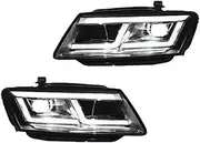 Auto Headlight Assembly Compatible For Audi Q5 2009-2018 LED Car Front Lamps Upgrade Projector Lens Plug And Play Accessories