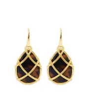 Capucine De Wulf Goddess Tortoise Drop Earrings