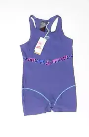 Slazenger Girls Purple Nylon Blend Romper One-Piece Size 13 Years