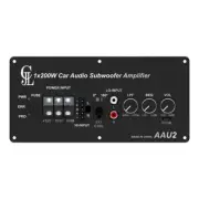 AAU2 200W Car Audio Subwoofer Power Amplifier Class D High Power Mono Audio Amp