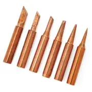 Soldering Tips Tool 936/937/938/969/8586/852D Accessories Lot 6pcs 2019