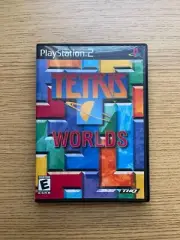 Tetris Worlds Playstation 2 PS2 Replacement Case & Cover Art New NO GAME!!!