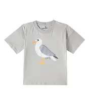 [Mini Rodini] Mini Rodini Printed cotton jersey T-shirt Y 6/7 grey